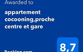 appartement cocooning,proche centre et gare