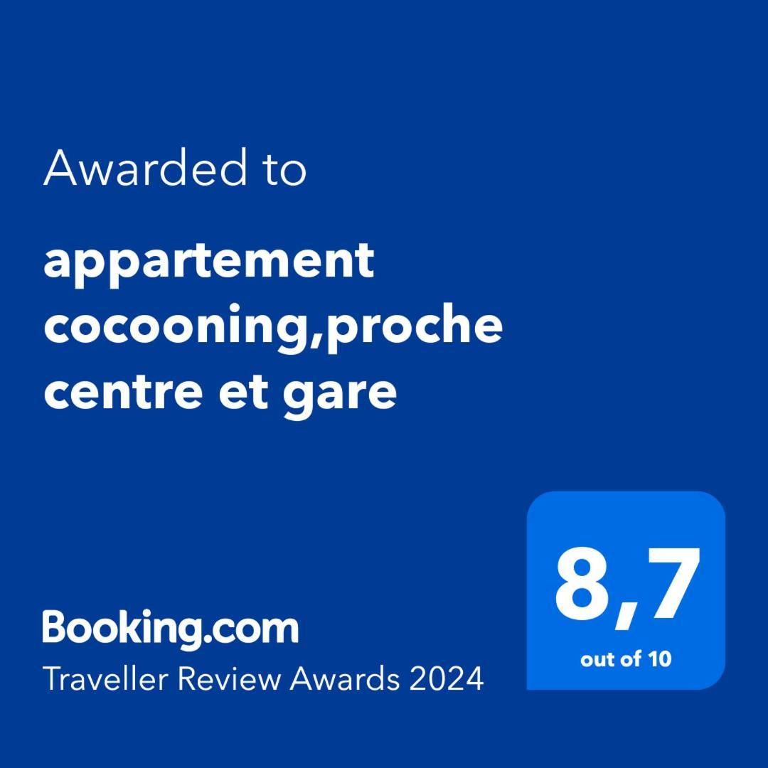 appartement cocooning,proche centre et gare Caen Extérieur photo